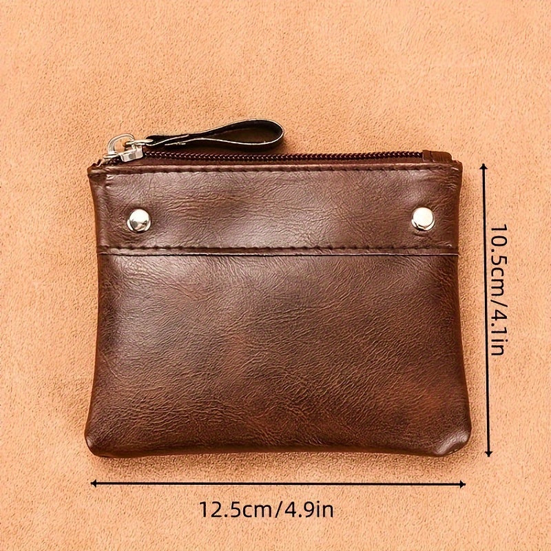 Small Zipper Coin Purse Card Holder for Outdoor