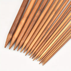 36pcs Bamboo Knitting Needles Set 2.0mm-10mm for DIY Sweater Scarf Blanket