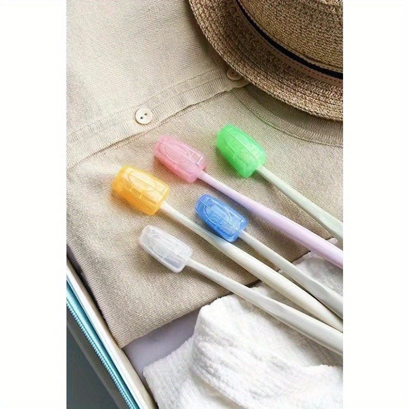 5pcs Toothbrush Head Cover Case Storage Box Toothbrush Protector Cap Holder