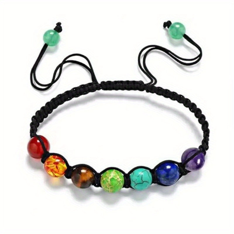 Adjustable 7 Beads Bracelet & Bangles Gift