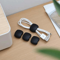 Travel Data Cable Collection Buckle Headphone Charging Cable Storage Buckle