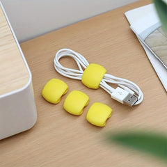 Travel Data Cable Collection Buckle Headphone Charging Cable Storage Buckle