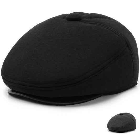 Outdoor Warm Hat Coldproof Ear Protection Cap For Men Middle aged