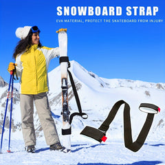 Adjustable Snowboard Strap Ski Carrier Easy Transportation