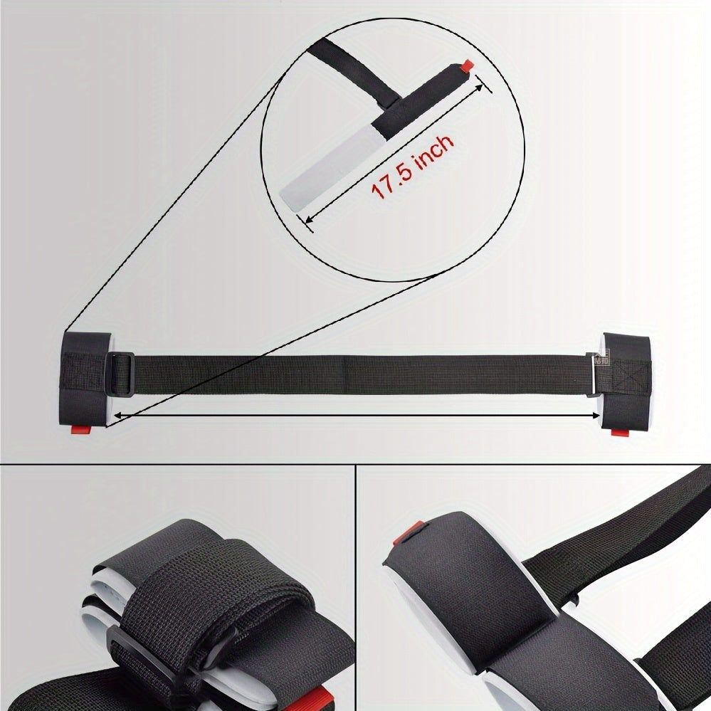 Adjustable Snowboard Strap Ski Carrier Easy Transportation