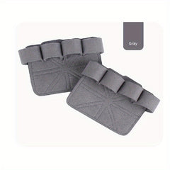 Cowhide Leather Weightlifting Gloves Half Finger Anti-slip Gloves