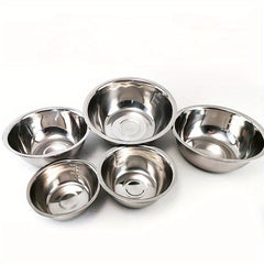 5pcs Stainless Steel Seasoning Bowls Set with Graduation Marks
