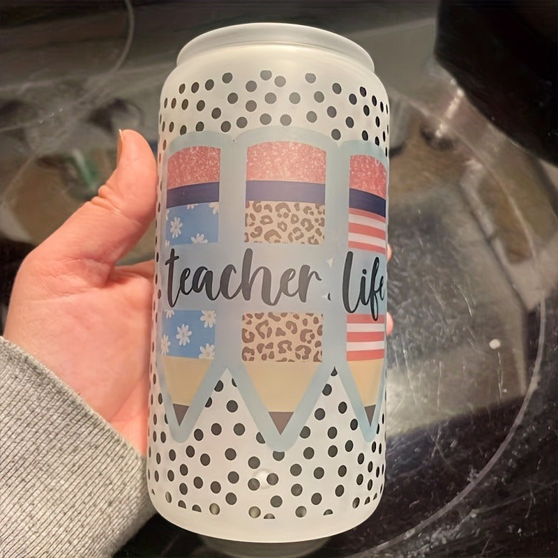 Spring Flower Butterfly UV DTF Transfer Sticker for Libby Glasses 16OZ Cup