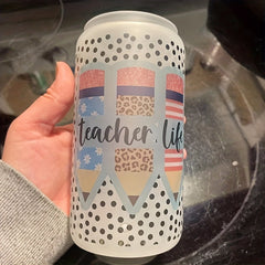 Spring Flower Butterfly UV DTF Transfer Sticker for Libby Glasses 16OZ Cup