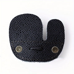 Double Layer Archery Finger Guard Cowhide Finger Protector for Recurve Bow