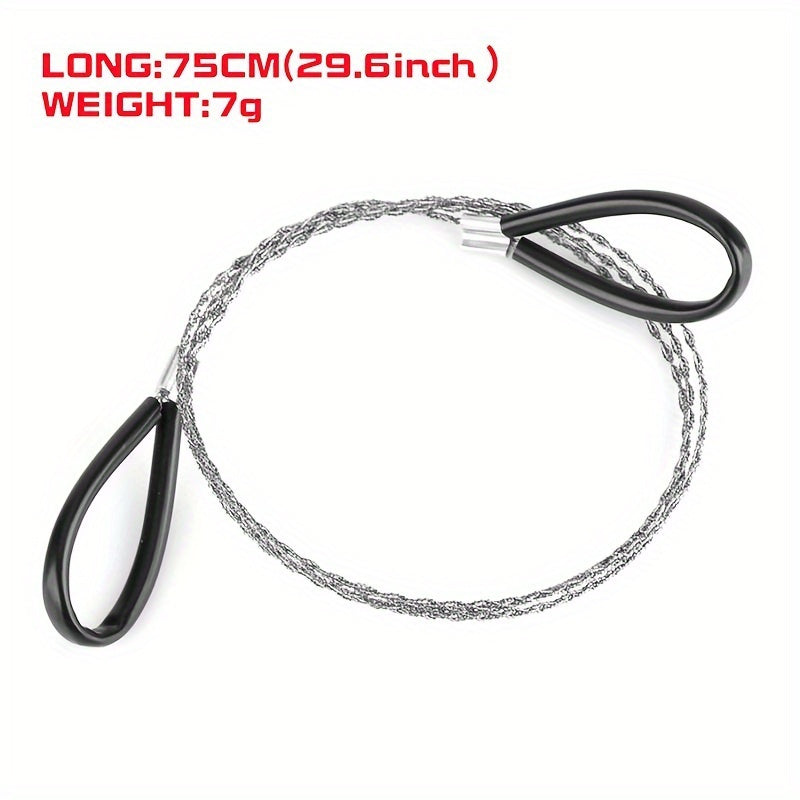 Portable Survival Chain Saw for Outdoor Camping Hiking