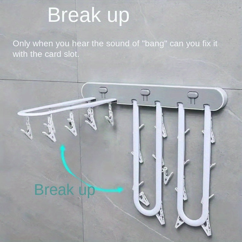Windproof Folding Socks Rack for Clothing Stores