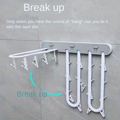Windproof Folding Socks Rack for Clothing Stores
