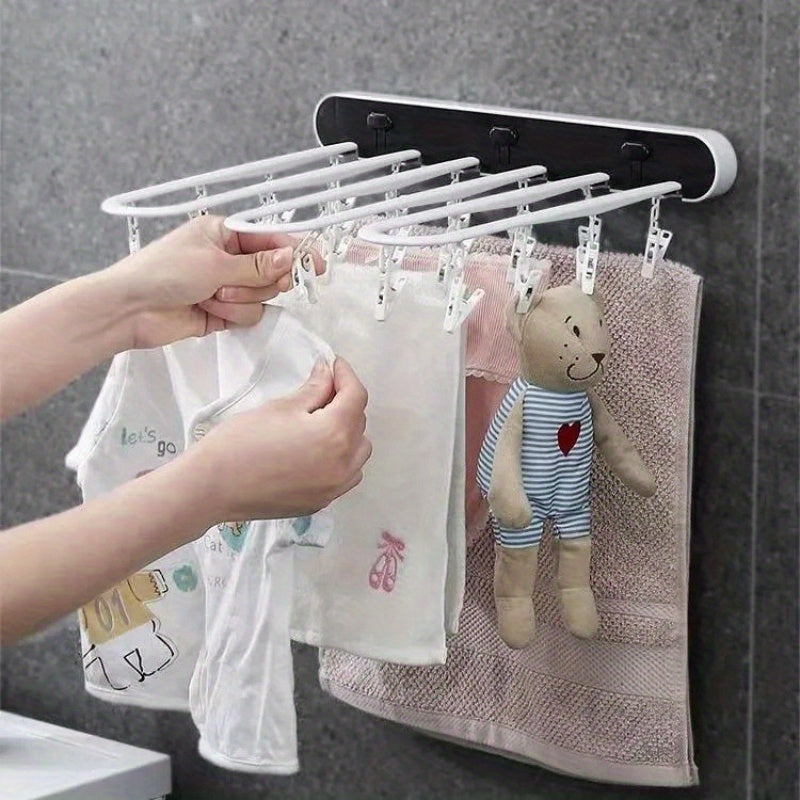 Windproof Folding Socks Rack for Clothing Stores