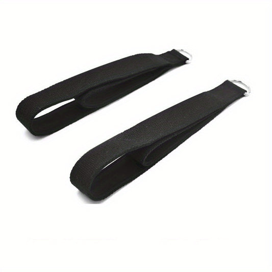 2pcs Yoga Pilates Double Ring Strap Fitness Pulling Connected Strap