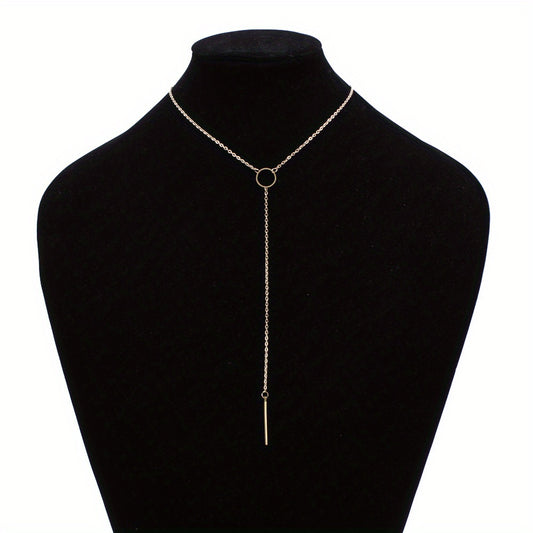 Golden Infinity Charms Pendant Necklace for Holiday Party