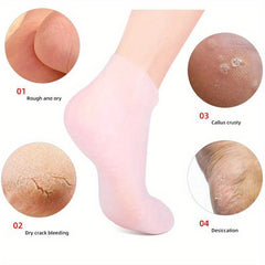 Silicone Foot Care Socks Gel Socks Dead Skin Removal Foot Protector