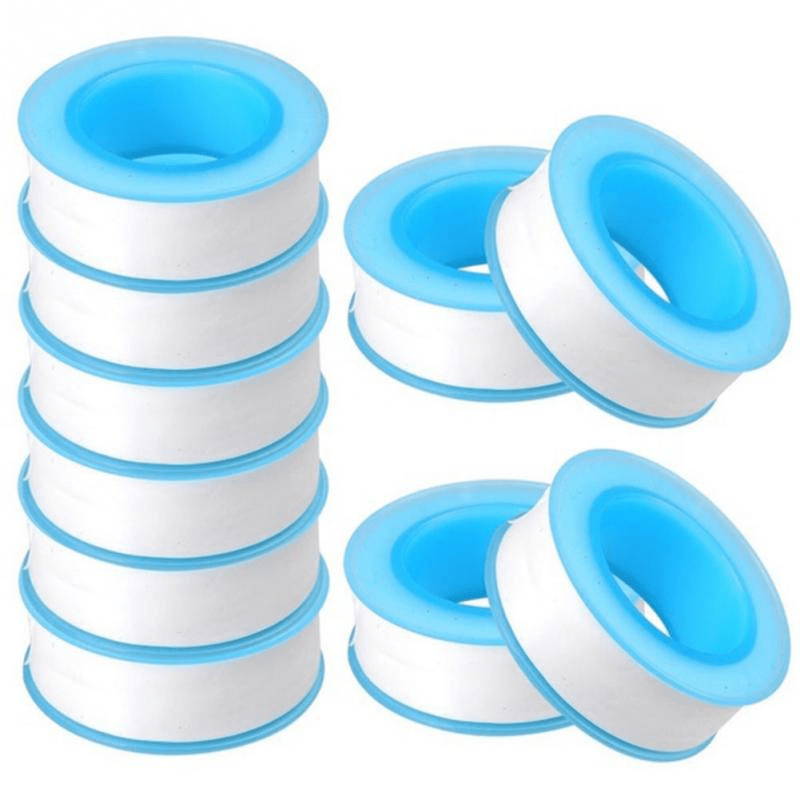 8pcs PTFE Thread Seal Tape Plumbing Plumber Fitting, Watertight Pipe Seal