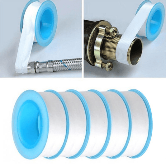 8pcs PTFE Thread Seal Tape Plumbing Plumber Fitting, Watertight Pipe Seal