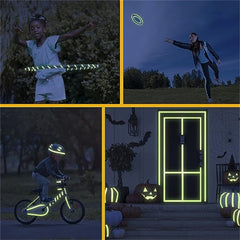 Glow In The Dark Tape Bright Fluorescent Tape Halloween Night Decor