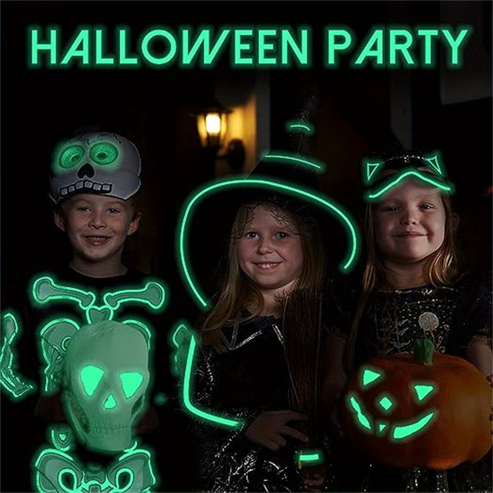 Glow In The Dark Tape Bright Fluorescent Tape Halloween Night Decor
