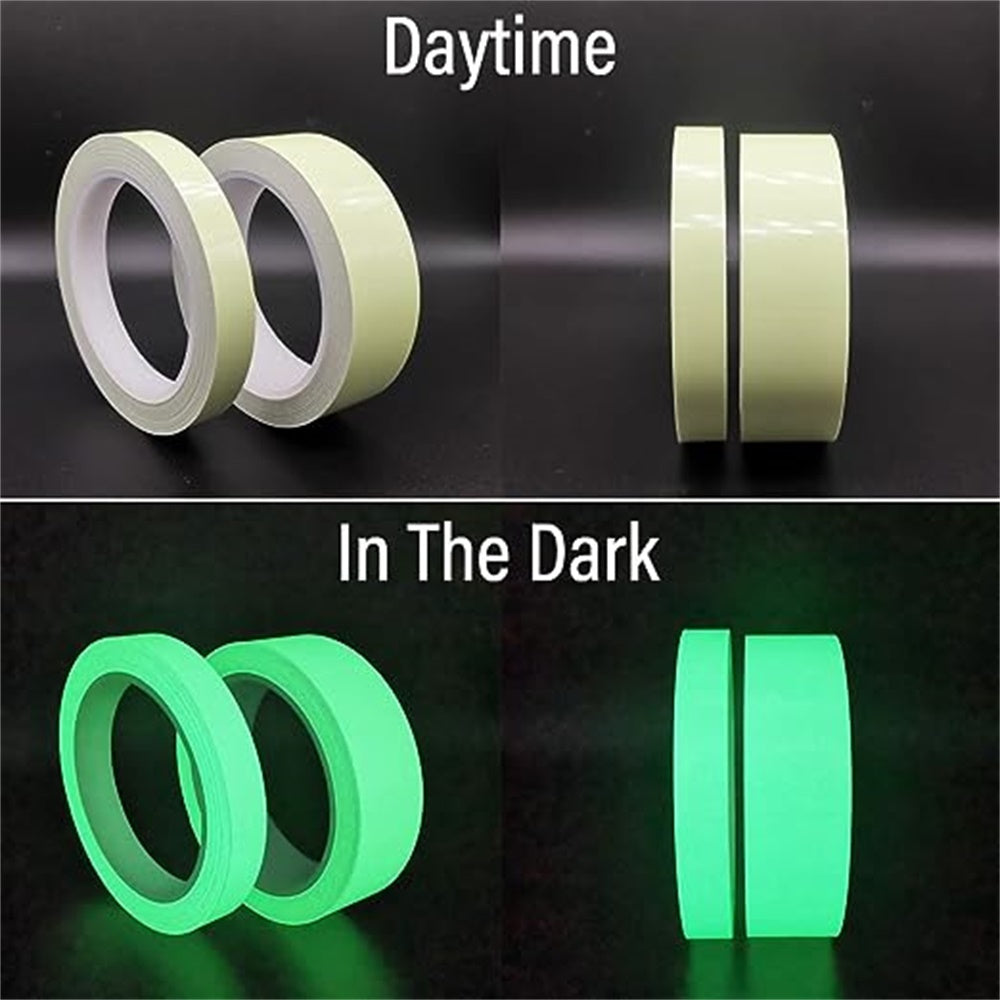 Glow In The Dark Tape Bright Fluorescent Tape Halloween Night Decor