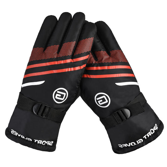 Outdoor Winter Gloves - Windproof Coldproof Skiing Gloves - 1 Pair