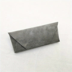 Glasses Case Retro Folding Anti Drop Denim Pattern Home Decor