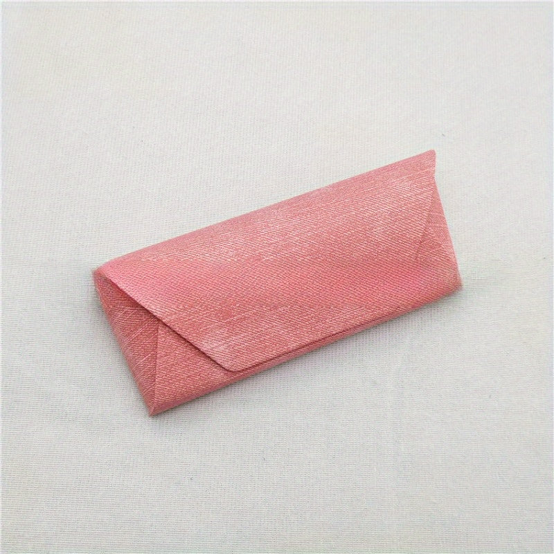 Glasses Case Retro Folding Anti Drop Denim Pattern Home Decor
