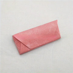 Glasses Case Retro Folding Anti Drop Denim Pattern Home Decor