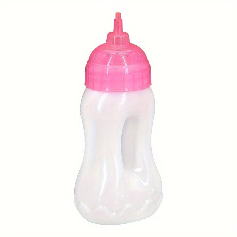 18" Doll Accessory Set Plastic Baby Bottle Drinking Cup Plate and Fork