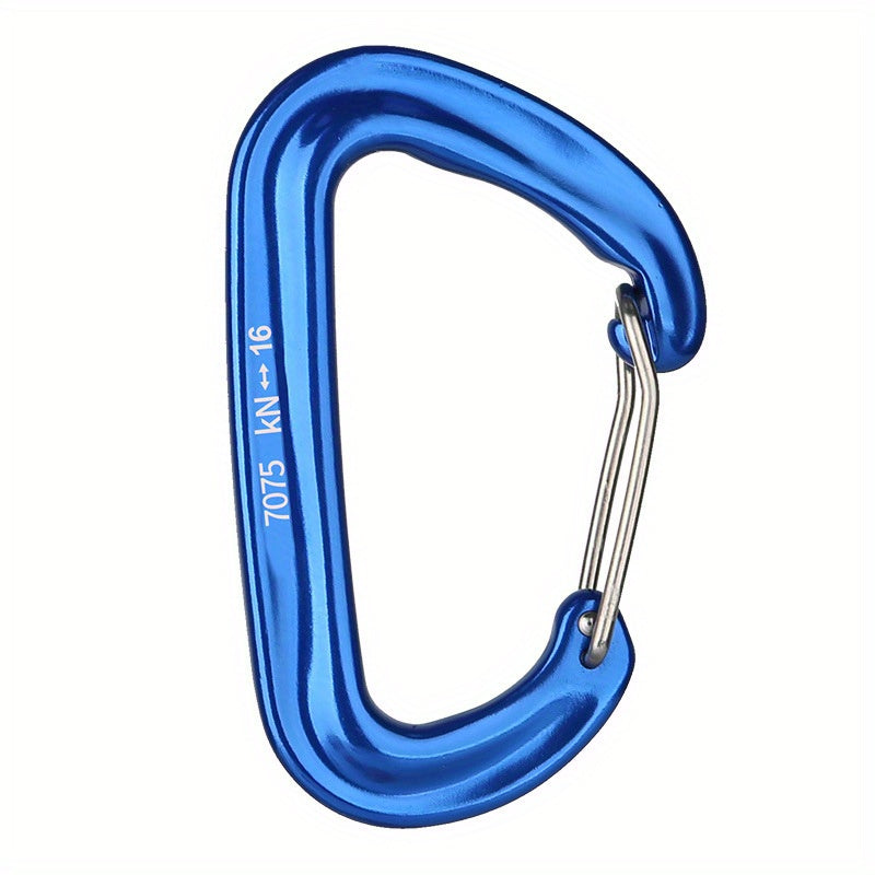 Aluminum Spring Hook Carabiner for Outdoor Hanging