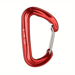 Aluminum Spring Hook Carabiner for Outdoor Hanging
