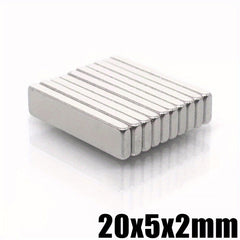 10pcs Neodymium Magnets 20x5x2mm N35 Strong