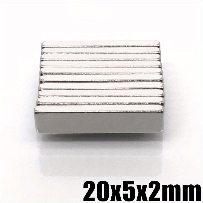 10pcs Neodymium Magnets 20x5x2mm N35 Strong