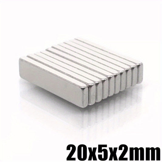 10pcs Neodymium Magnets 20x5x2mm N35 Strong