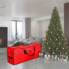 Christmas Tree Storage Bag Up To 228 6 cm Tall Artificial Tree Red
