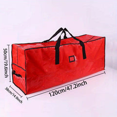 Christmas Tree Storage Bag Up To 228 6 cm Tall Artificial Tree Red