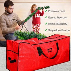 Christmas Tree Storage Bag Up To 228 6 cm Tall Artificial Tree Red