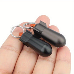 Mini Aluminum Alloy Waterproof Bottle for Camping Survival