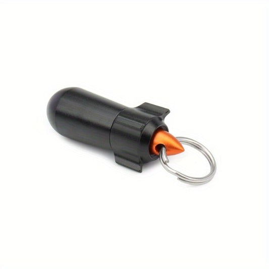Mini Aluminum Alloy Waterproof Bottle for Camping Survival