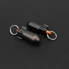 Mini Aluminum Alloy Waterproof Bottle for Camping Survival