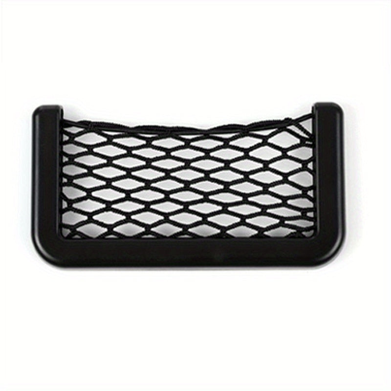 Car Phone Holder Storage Net Box Organizer
