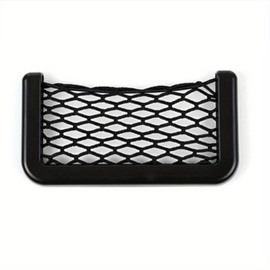 Car Phone Holder Storage Net Box Organizer