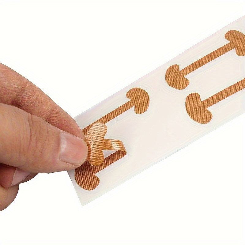 12pcs Nail Glue Sticker Aligner Correction Sticker for Nail Inlay