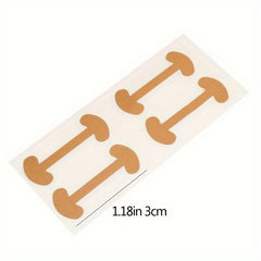 12pcs Nail Glue Sticker Aligner Correction Sticker for Nail Inlay