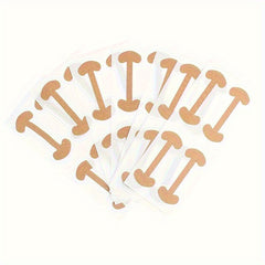 12pcs Nail Glue Sticker Aligner Correction Sticker for Nail Inlay