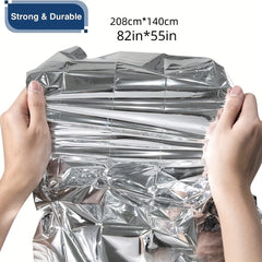 Outdoor PET Film Emergency Camping Blanket