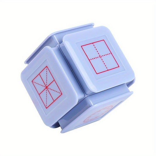 Educational Clock Stamp Teaching Aid Toy Pinyin Learning Recognition