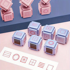 Educational Clock Stamp Teaching Aid Toy Pinyin Learning Recognition